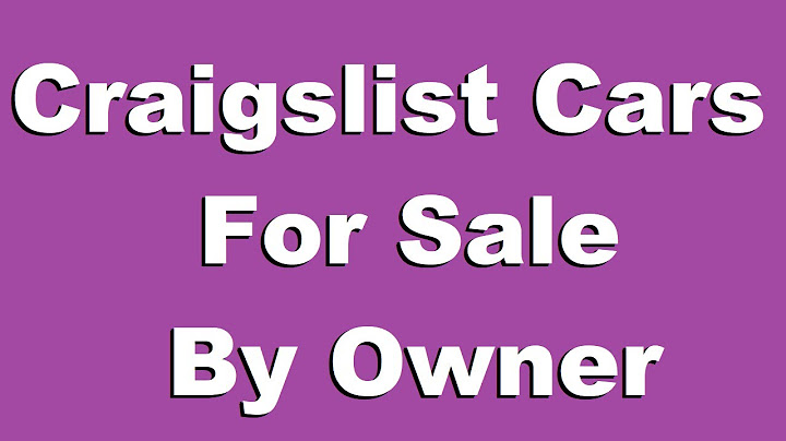 Cars and trucks for sale on craigslist by private owner