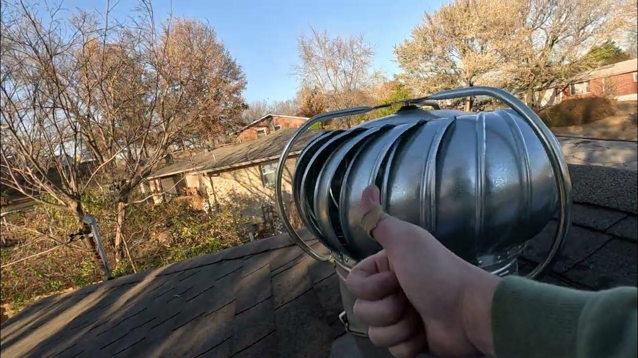 Replacing squeaky turbine head on roof YouTube