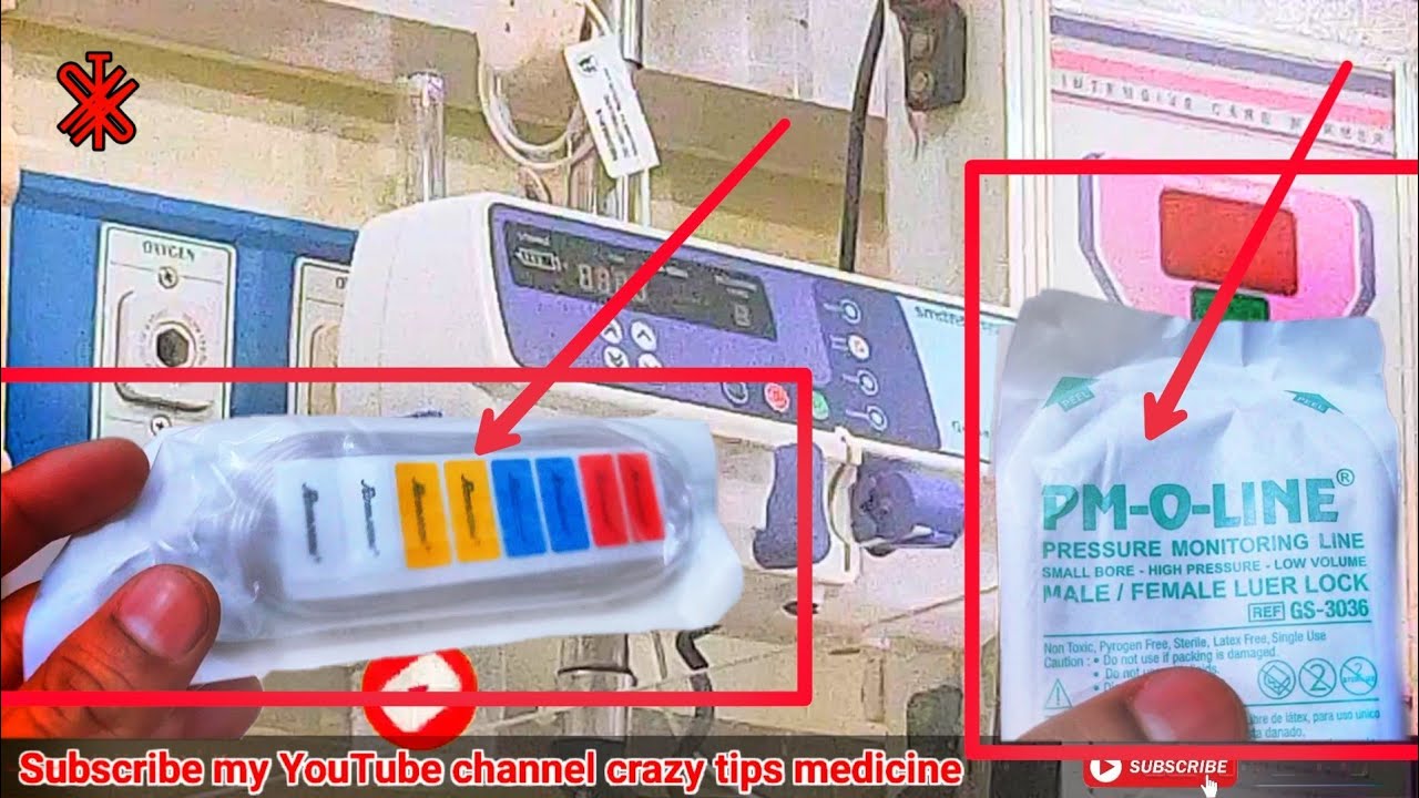 PMO Line pressure monitoring Line crazytipsmedicine YouTube