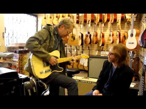 Gerry Beckley and Bill Mumy at Norman's Rare Guitars