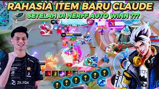 CLAUDE TUTORIAL GAMEPLAY PAKAI ITEM TERBARU DARI CLAUDE SKYLAR RRQ ⁉️TUTORIAL CLAUDE MOBILE LEGENDS