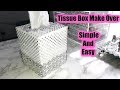Tissue Box Makeover * Simple And Easy 💖💖