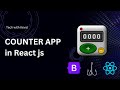 Simple Counter App in React | Ep 16 | Hindi | Tech with Keval