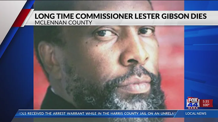 Long Time Commissioner Lester Gibson Dies