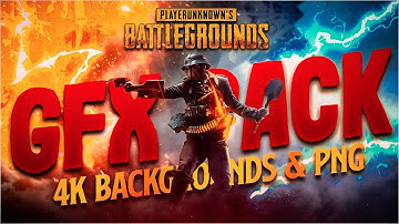 NEW PUBG MOBILE THUMBNAIL GFX PACK || Android/ios/PC || 4k Backgrounds & PNG || –Free Download.