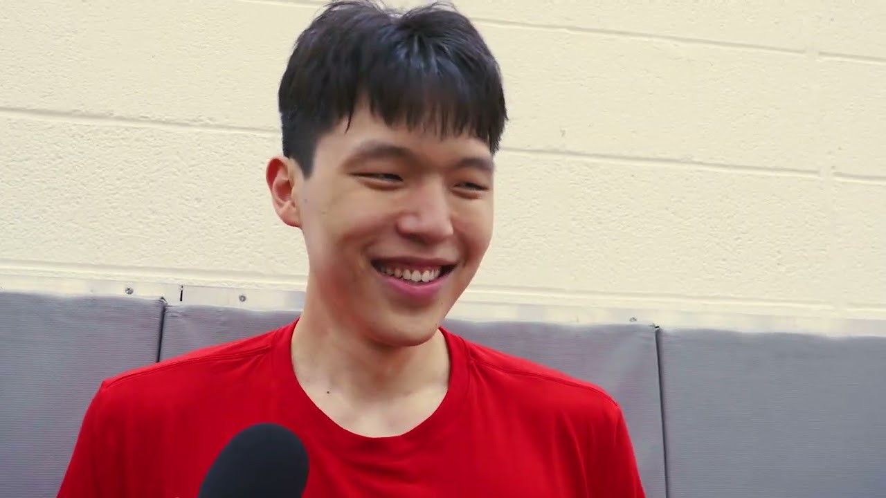 Yang Hansen | Summer League Media Availability | July 9, 2026 | Portland Trail Blazers