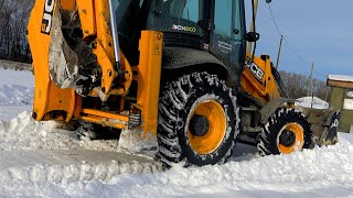 Вечерний заказ JCB 3CX. Рассказ о покупке железа по новой цене. Будни тракториста.