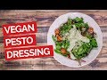 Creamy Lemon Pesto Salad Dressing (Vegan)