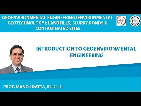 Introduction to Geoenvironmental Engineering