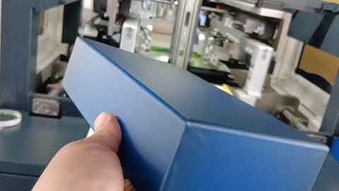 LS -900A Double channel rigid box making machine