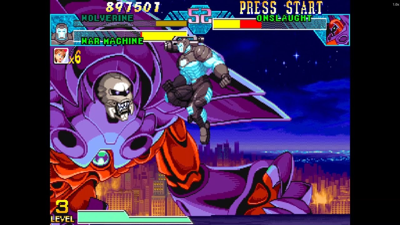 WAR MACHINE & WOLVERINE — Armor and Fury! | Marvel vs Capcom: Clash of Super Heroes