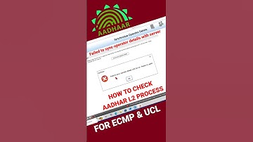 Check L2 Process | ecmp 192-3 | ucl 192-3 | Onboarding Issue | Failed to sync operator details