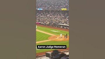 Aaron Judge Hits Massive 2025 Home Run at Yankee Stadium! #Yankees #MLB #Shorts