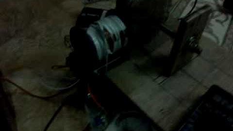 Running My First Bedini SSG North Pole Motor/Generator