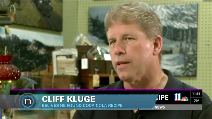 Coke formula claim: Man says he found original recipe at estate sale (2013-05-14)