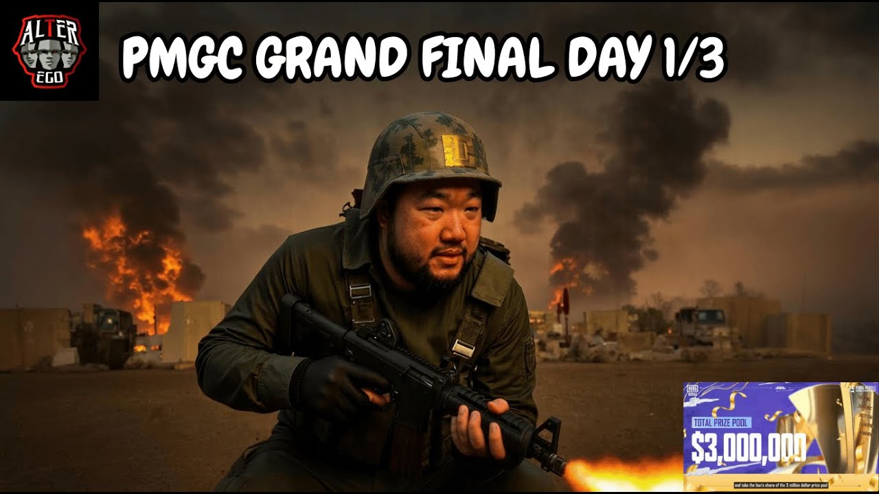 PMGC GRAND FINAL DAY 1/3 - LETS GO AE