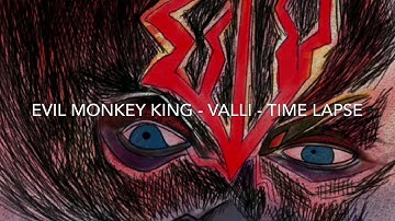 Evil Monkey king | VAALI | Speed Paint| PROCREATE| ANIKA | #Ramayana, #TimeLapse, #Vaali | Pls see 👇