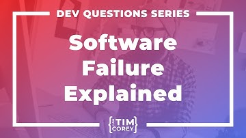 160. Why Do Software Development Projects Fail?