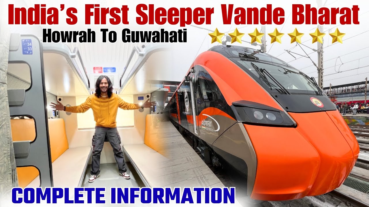 India’s First Sleeper Vande Bharat 🇮🇳 | Vande Bharat Sleeper