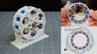 How to Make a Brushless Motor / 3D Printed Brushless Motor
