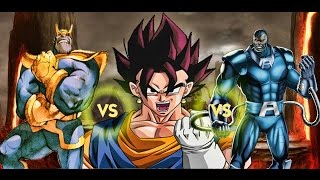 Vegito Vs Ultron,Brainiac, Apocalypse, Thanos