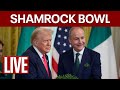 LIVE: Trump participates in Shamrock Bowl presentation