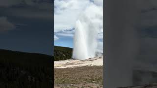 Old Faithful Eruption