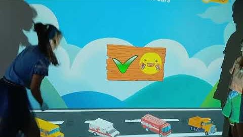 DeFi 3D hologram Interactive floor projection game simulator indoor play advertising