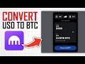 How To Convert USD To BTC On Kraken (Full Guide)