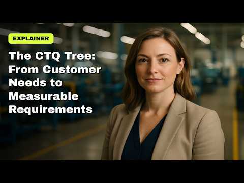 CTQ Tree Explained: Turning Customer Needs into Requirements — video thumbnail