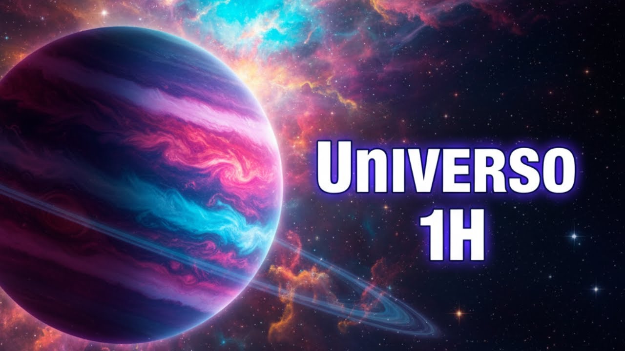 🌌 Universo Relajante | 1 Hora de Imágenes HD del Espacio con Música Suave para Dormir o Estudiar
