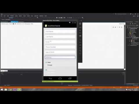 Xamarin Android Tutorial