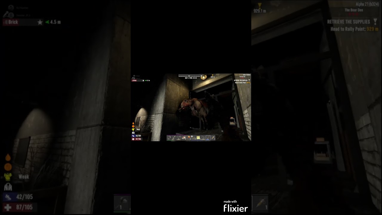 Zombie Bears are Crazy! 7 Days to Die