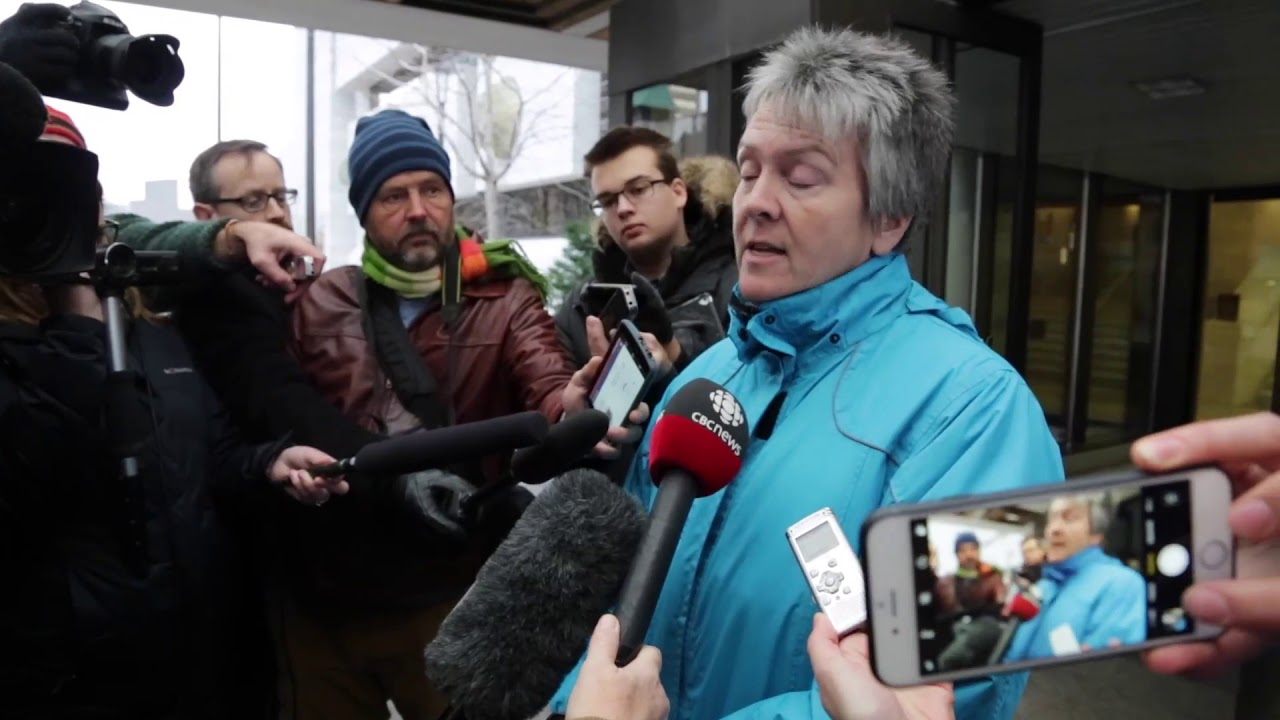 Scene from the Ottawa courthouse after Basil Borutski found guilty