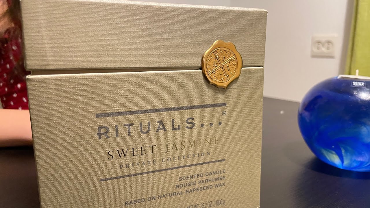 Unboxing Rituals| The biggest candle in Rituals| Rituals private collection Sweet Jasmine.