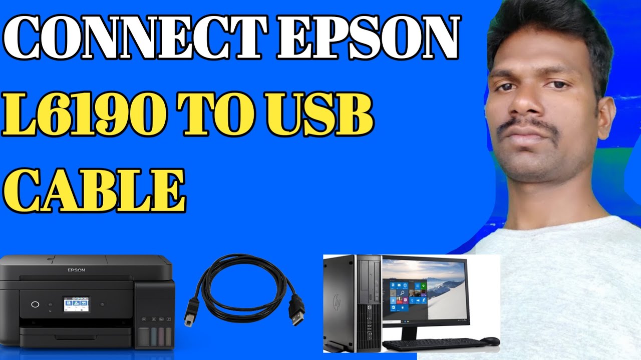 EPSON _ HOW TO CONNECT A PRINTER AND A PERSONAL COMPUTER ...