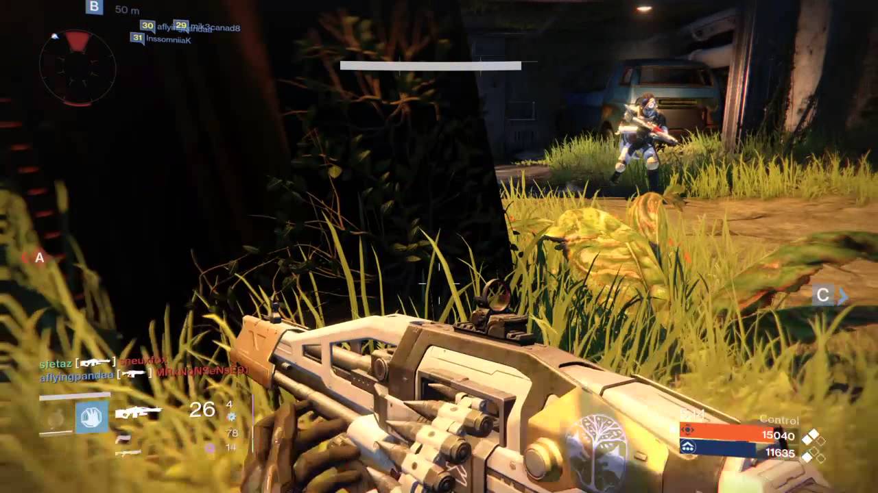 Crucible machine gun instant spree