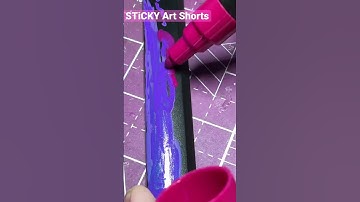 Painting My Keyboard ⌨️ Space 🚀🪐Key with Posca Markers  #art #satisfying #galaxy