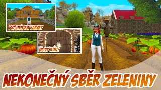 Nekonečný sběr zeleniny, prohlídka farmy a nový kůň! #10 || Star Equestrian CZ