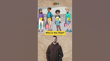 Who is the thief? #riddle #quiz #puzzled #mindgames #viral