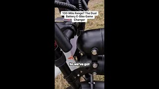 100-Mile Range? The Dual Battery E-Bike Game Changer