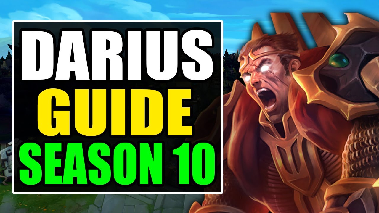 HOW TO PLAY DARIUS TOP SEASON 10 (Best Build, Runes, Gameplay