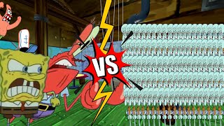 [WARNING SWEARING] How Many Times that Squidward got Beaten Up by his Crimes [2024 Edition] Update