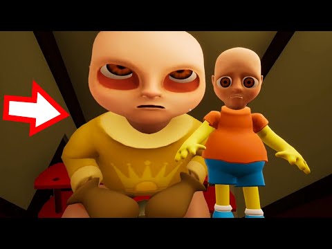 Видео: ЛЫСЫЙ ВАНТУЗ МЕН В ИГРЕ The Baby In Yellow