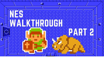 The Legend of Zelda (NES) Walkthrough! Part 2