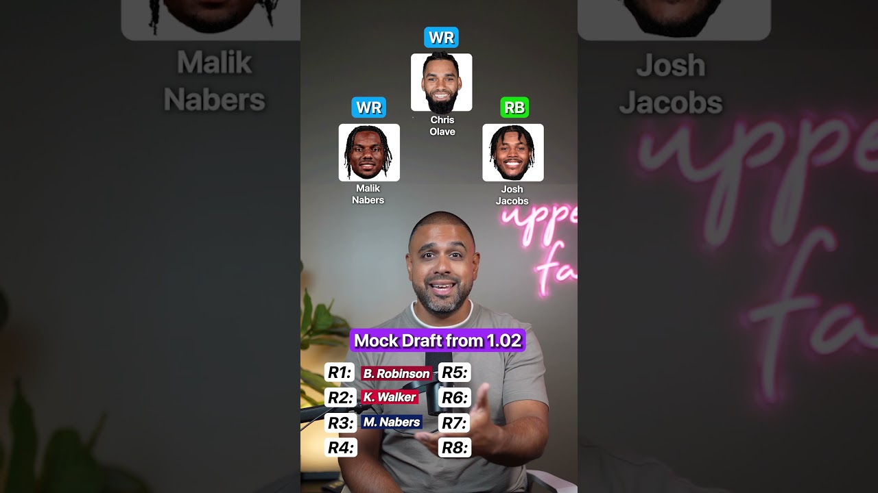Your perfect team if you draft 2nd