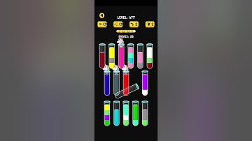 Color Water Sort 3D Level 677