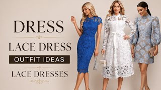Elegant Lace Dresses 2026 | Timeless & Feminine Styles for Every Occasion 🤍 screenshot 4