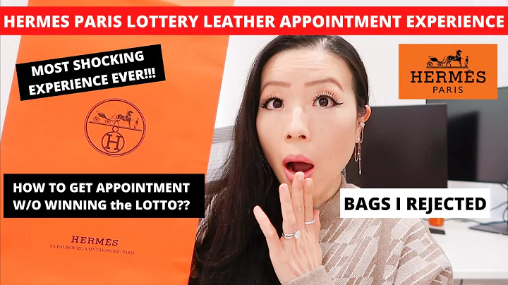 MY HERMES PARIS LOTTERY LEATHER APPOINTMENT EXPERIENCE | Most shocking shopping experience ever
