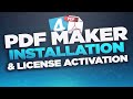 Pdf maker installation  license activation guide for vtiger 7 outdated see description